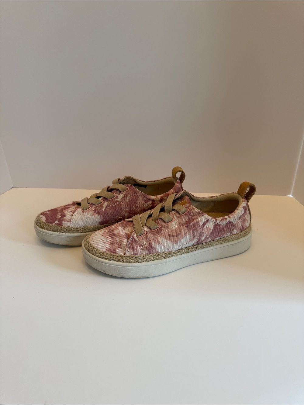 Spenco Women's Size 7 Malibu Blush Tie-Dye Slip-On Sneakers Comfort Shoes - Picture 5 of 10
